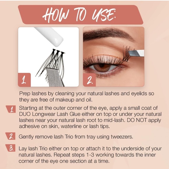 Ardell Bundle of 10 Kits of “Individuals” Double & Triple False Eyelash Sets! - Picture 5 of 16